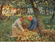Emile Claus Orchard in Flanders USA oil painting artist
